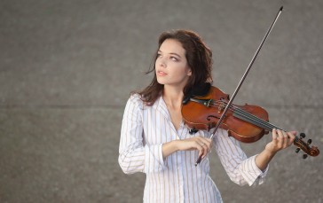 Women, Model, Oleg Volk, Violin, Fiddle Wallpaper
