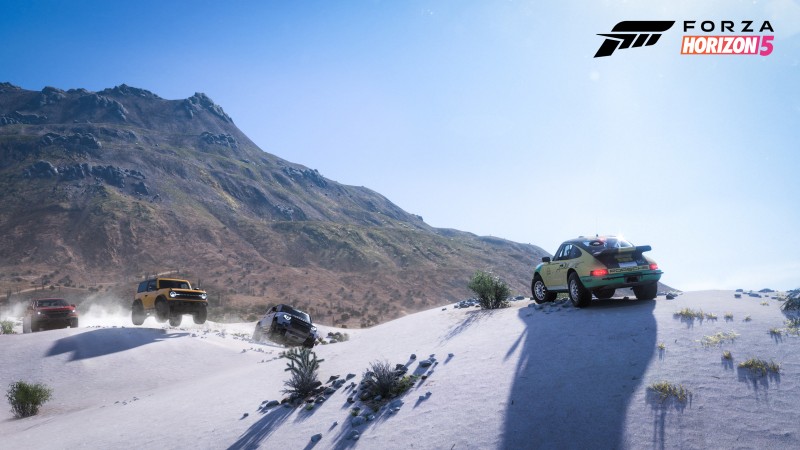 Forza Horizon 5, Video Games, Snow, Logo Wallpaper