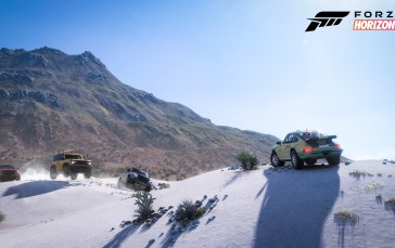 Forza Horizon 5, Video Games, Snow, Logo Wallpaper