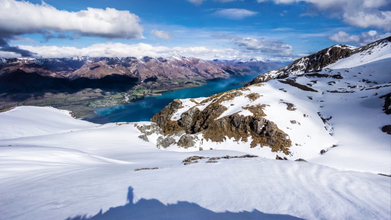 Landscape, 4K, Queenstown, New Zealand, Snow Wallpaper