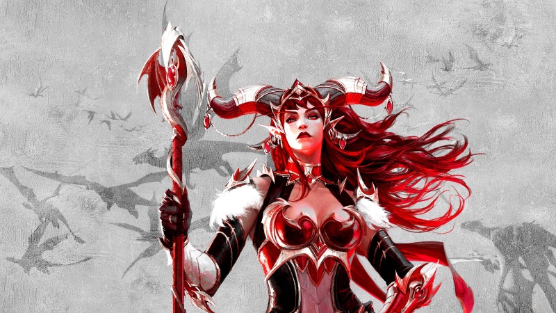 Alexstrasza, World of Warcraft, Fantasy Art, Redhead Wallpaper