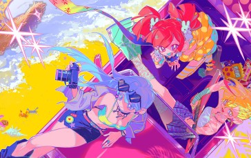 MuseDash, Anime Girls, Kawai (artist), Music, Colorful Wallpaper