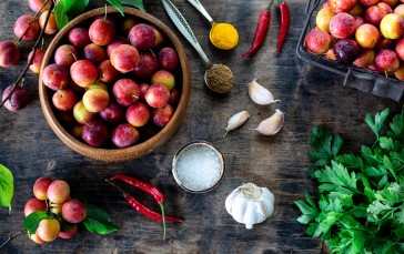 Fruit, Food, Garlic, Still Life Wallpaper