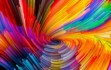 Spiral, Colorful, Artwork, Abstract Wallpaper