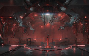 Ghostrunner 2, 505 Games, Ultrawide, Cyberpunk, Futuristic Wallpaper