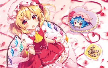 Anime, Anime Girls, Touhou, Flandre Scarlet Wallpaper