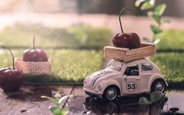 Car, Miniatures, Volkswagen Beetle, Toys Wallpaper