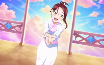 Sakurauchi Riko, Love Live!, Love Live! Sunshine, Anime, Anime Girls Wallpaper