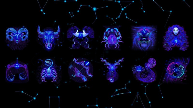 Zodiac, Constellations, Minimalism, Stars, Capricorn, Taurus Wallpaper