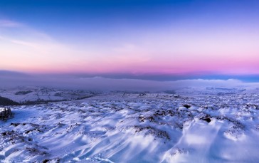 Nature, Winter, Snow, Landscape, Sky Wallpaper