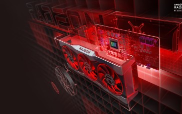 Radeon, AMD, Ryzen 6000, Technology Wallpaper