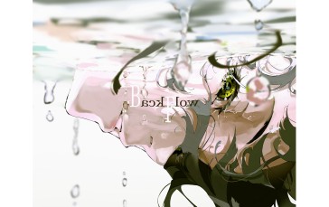 Nico Tina, Minimalism, Anime Girls, Water, Underwater Wallpaper