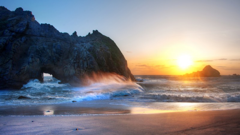 Trey Ratcliff, 4K, Photography, California, Nature, Beach Wallpaper