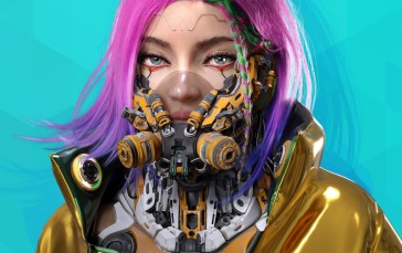 Digital Art, Artwork, Illustration, Women, Cyberpunk Wallpaper