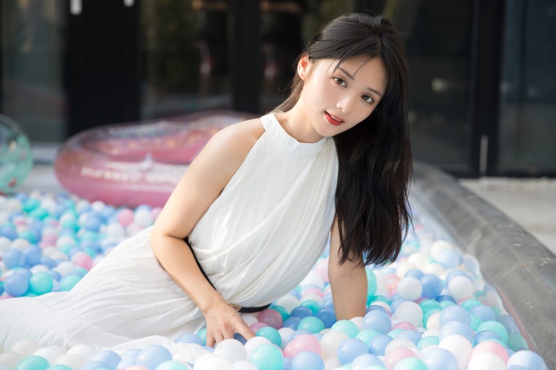 Yu Wen, Women, Model, Asian, Dark Hair Wallpaper