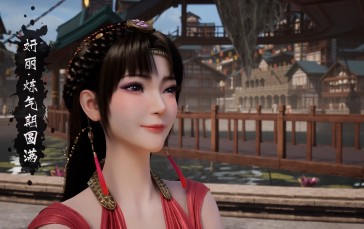 Asian, Women, Video Game Girls, PC Gaming, Smiling, Fantasy Girl Wallpaper