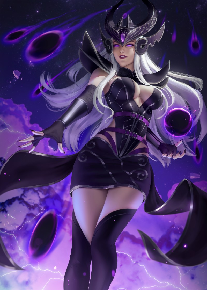 Syndra (League of Legends), League of Legends, Video Games, Video Game Girls, 2D Wallpaper