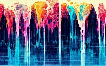 Abstract, AI Art, Colorful Wallpaper