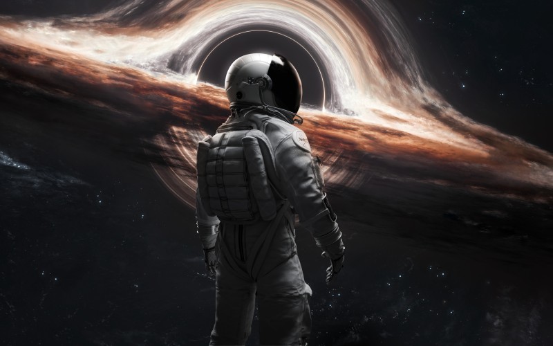 Astronaut, Galaxy, Space, Artwork Wallpaper