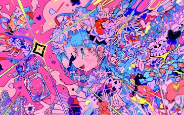 Teracoot, 4K, Illustration, Anime Girls Wallpaper
