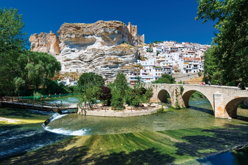 Alcalá Del Júcar, Spain, Bridge, Nature Wallpaper