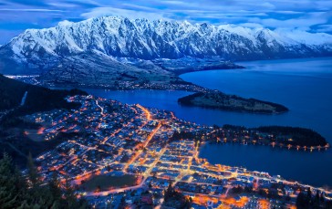 Landscape, 4K, New Zealand, Cityscape Wallpaper