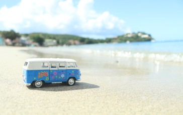 Toys, Car, Volkswagen, Beach Wallpaper