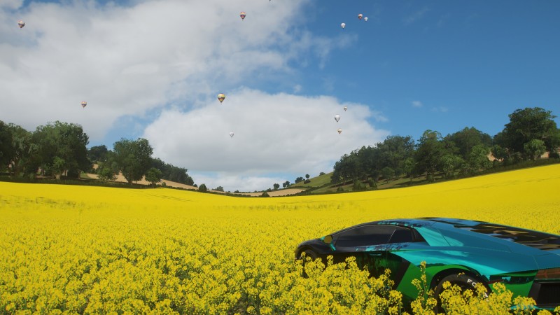 Forza Horizon, Forza Horizon 4, Hot Air Balloons, Video Games Wallpaper