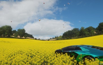 Forza Horizon, Forza Horizon 4, Hot Air Balloons, Video Games Wallpaper