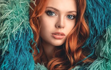 Elena Mikhailova, Women, Portrait, Makeup Wallpaper