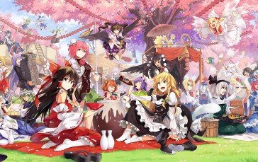 Anime, Anime Girls, Touhou Wallpaper