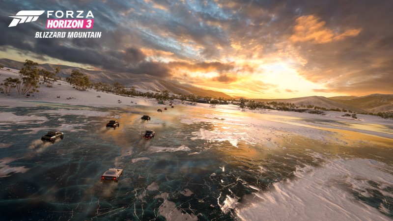 Forza Horizon 3, Video Games, Ice, Clouds Wallpaper