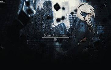 Anime Girls, Nier, NieR Reincarnation, Nier: Automata, NieR Replicant, 2B (Nier: Automata) Wallpaper