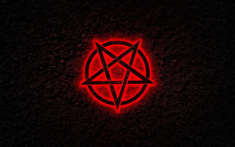 Satanic, Dark, Pentagram Wallpaper