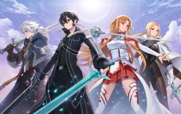 Arena of Valor, Sword Art Online, Anime Boys, Anime Girls Wallpaper