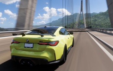 BMW, Forza Horizon 5, Yellow, Car, Video Games Wallpaper
