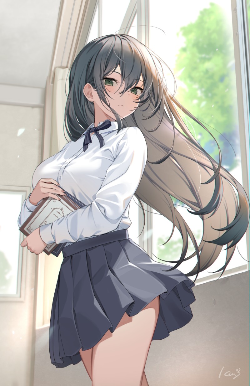 Anime, Anime Girls, School Uniform, Schoolgirl Wallpaper