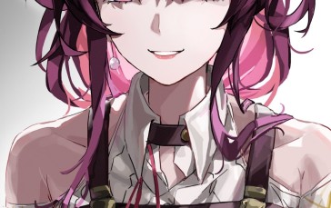 Kafka (Honkai: Star Rail), Honkai: Star Rail, Smiling, Purple Hair Wallpaper