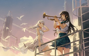 Anime Girls, Anime, Jidaoji Wallpaper