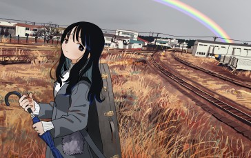 Anime Girls, Anime, Japan, Fall Wallpaper