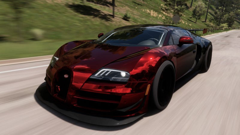 Bugatti Veyron, Forza Horizon 5, Car, Video Games, CGI Wallpaper