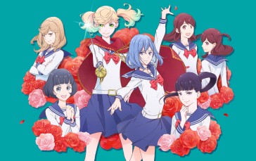 Kageki Shoujo!!, School Uniform, Schoolgirl, Anime Girls, Bow Tie Wallpaper
