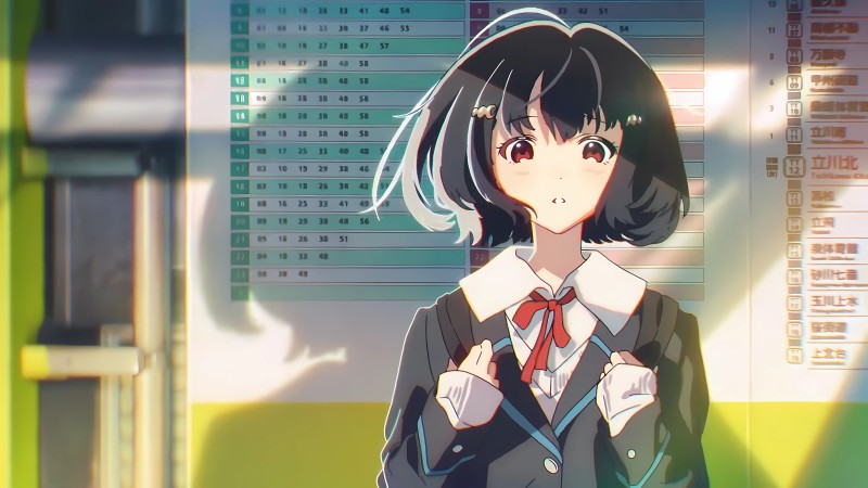 Yoneyama Mai, Anime Girls, Anime Screenshot, Schoolgirl Wallpaper