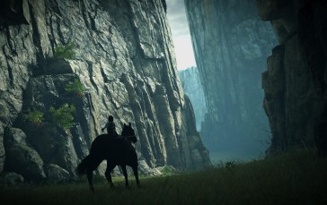 Shadow of the Colossus, Wander, PlayStation, PlayStation 4, Playstation 4 Pro, Playstation 5 Wallpaper