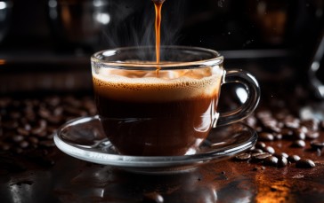 AI Art, Coffee, Cup, Drink Wallpaper