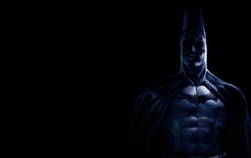 DC Comics, Batman, Shadow, Black Background, Dark Wallpaper