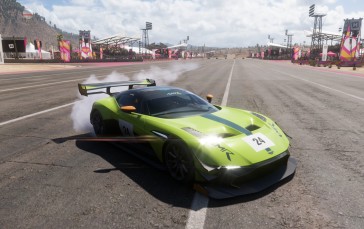 Forza Horizon 5, Car, Aston Martin Vulcan, PC Gaming, Game Photography Wallpaper