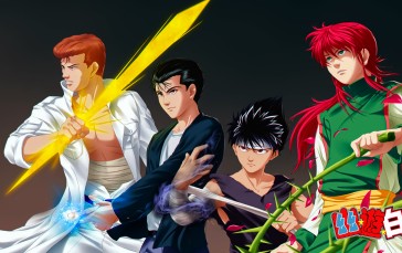 Yo Yo Hakusho, Yu Yu Hakusho, Anime Boys, Japanese Characters Wallpaper