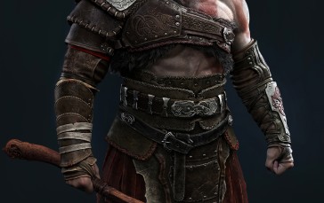 God of War (2018), Kratos, Raf Grassetti, Men, Video Game Characters Wallpaper