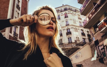 Blonde, Women, Model, Building Wallpaper